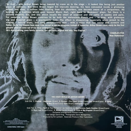 The Crazy World Of Arthur Brown / ST