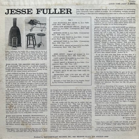 Jesse Fuller / San Francisco Bay Blues