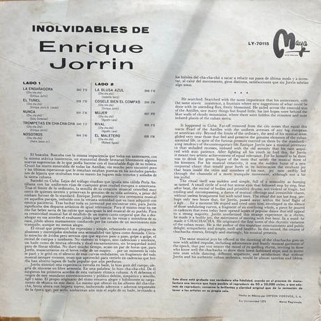 Enrique Jorrin / Inolvidables De