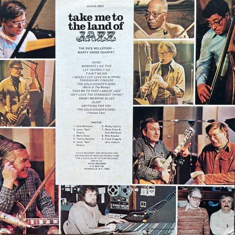The Dick Wellstood - Marty Grosz Quartet / Take Me To The Land Of Jazz