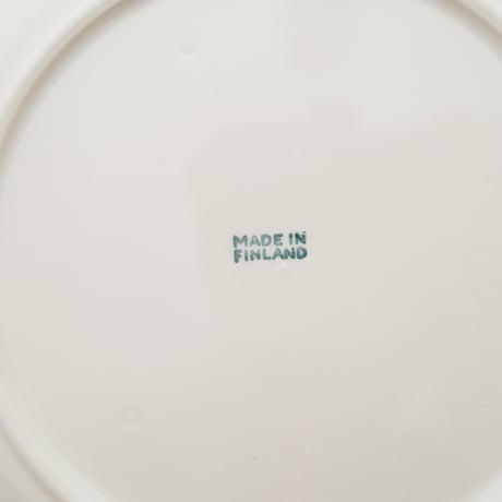Arabia｜Kultakorva｜plate φ17.5cm｜gold