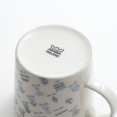 Arabia｜logo mug φ8.3cm