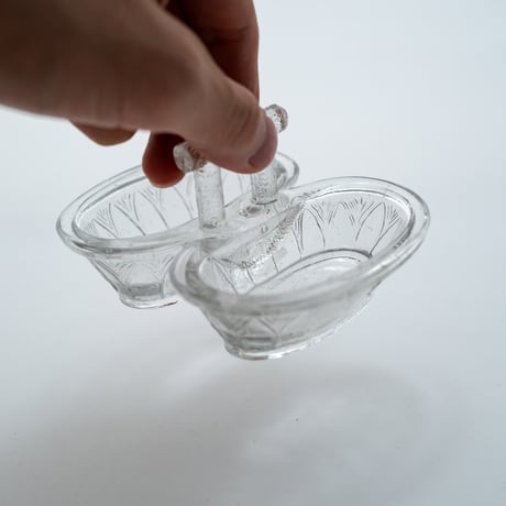 Nuutajarvi｜double salt cups｜Nötsjö stamp