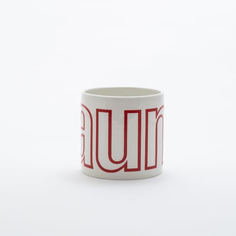 Arabia｜Sauna｜mug φ9.4cm｜red