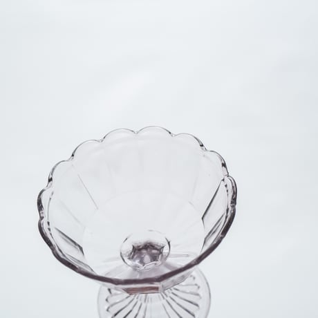 Nuutajarvi｜glass bowl φ12.3cm｜nötsjö stamp