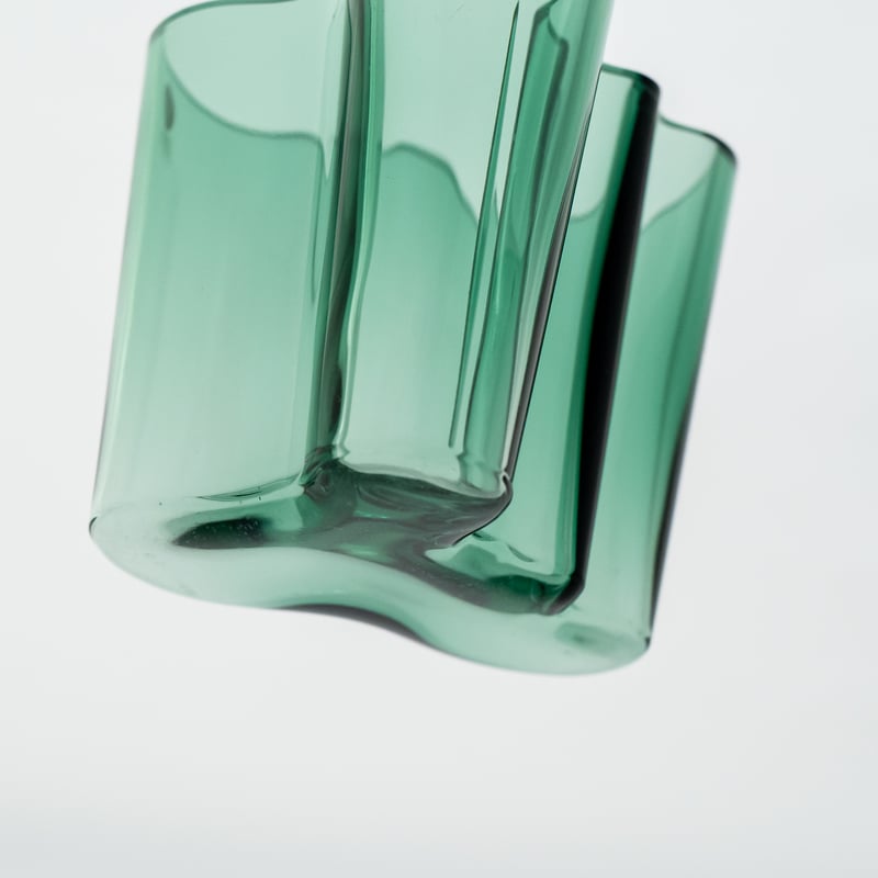 Iittala｜Aalto Collection｜vase H95mm｜green | lum