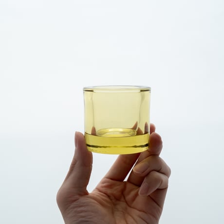 Iittala｜Kivi｜candle holder｜mixed color｜yellow｜3