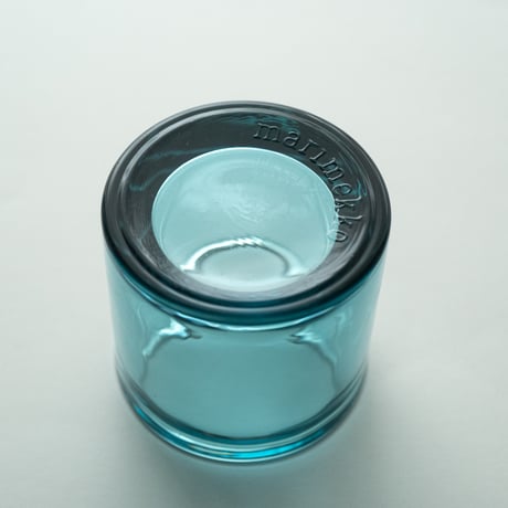 Iittala｜Kivi｜candle holder｜mixed color｜sea blue｜2