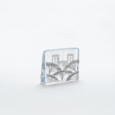 Arabia｜Helja｜glass card｜Lumikukkia｜S