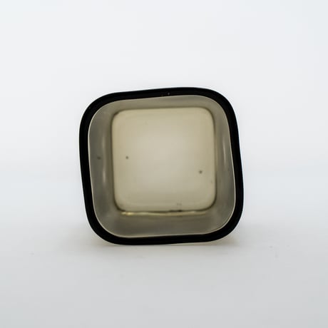 Nuutajarvi｜glass bowl 5.7cm｜smoke