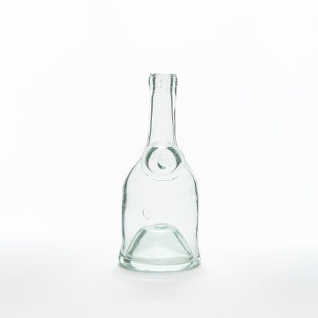 Nuutajarvi｜19th century｜glass bottle H19.5cm