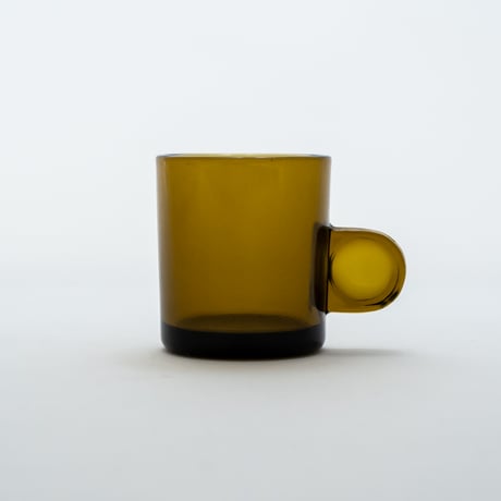Nuutajarvi｜5606｜glass cup φ5cm｜brown