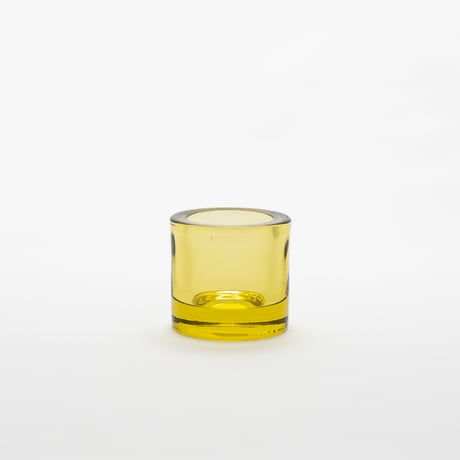 Iittala｜Kivi｜candle holder｜mixed color｜yellow｜3