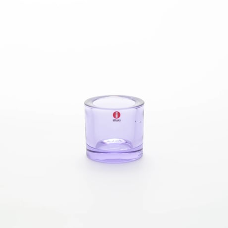 Iittala｜Kivi｜candle holder｜light lilac