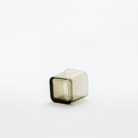 Nuutajarvi｜glass bowl 5.7cm｜smoke