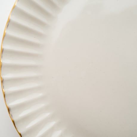 Arabia｜Kultakorva｜plate φ17.5cm｜gold