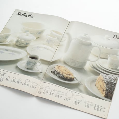 アラビア社の製品カタログ(1985年)｜Arabia Finland 1985