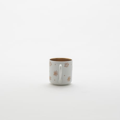Arabia｜OC model｜flower｜cup φ5.5cm｜白取手