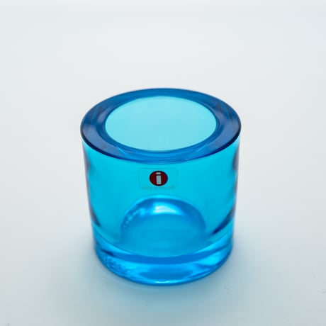 Iittala｜Kivi｜candle holder｜sky blue