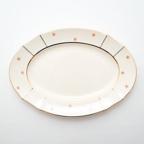 Arabia｜Viktoria｜oval plate 35.5cm