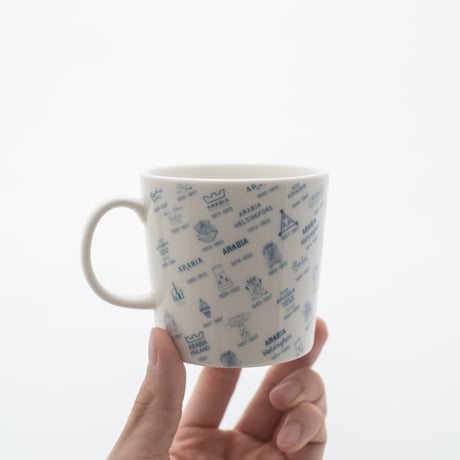 Arabia｜logo mug φ8.3cm