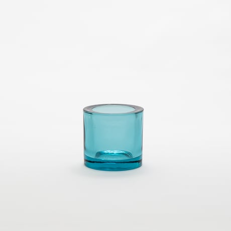 Iittala｜Kivi｜candle holder｜mixed color｜sea blue｜2