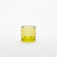 Iittala｜Kivi｜candle holder｜mixed color｜yellow｜2
