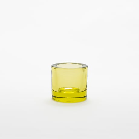 Iittala｜Kivi｜candle holder｜mixed color｜yellow｜2
