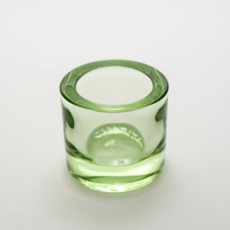 Iittala｜Kivi｜candle holder｜mixed color｜apple green｜3