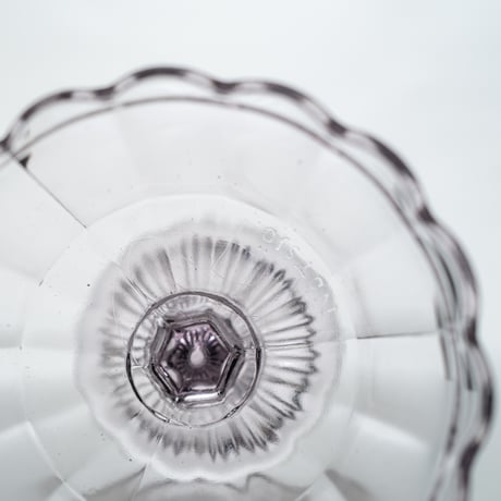 Nuutajarvi｜glass bowl φ12.3cm｜nötsjö stamp