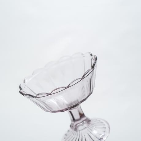 Nuutajarvi｜glass bowl φ12.3cm｜nötsjö stamp