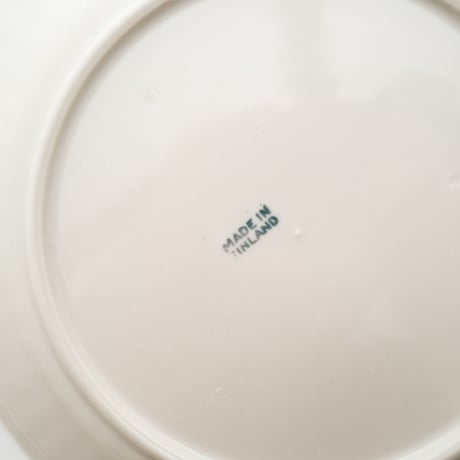 Arabia｜Kultakorva｜plate φ17.5cm｜gold