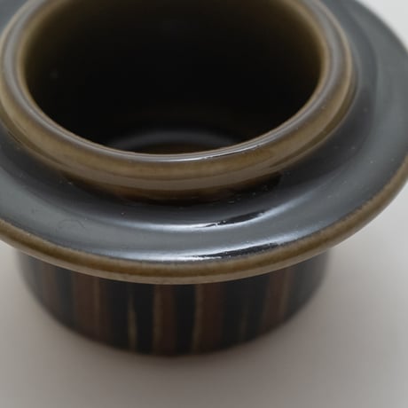 Arabia｜Kosmos｜egg/candle holder｜蓋付き