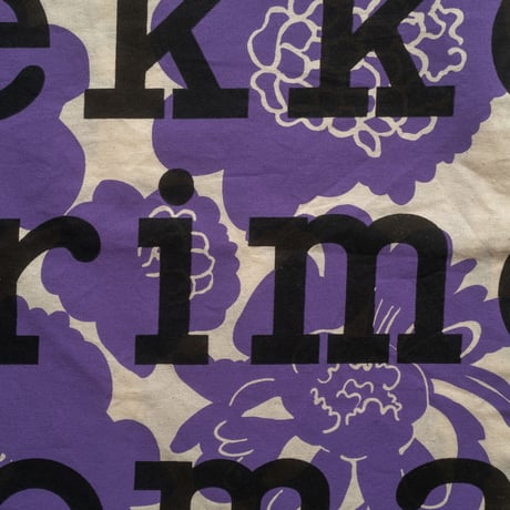 Marimekko｜tote bag｜flower｜purple