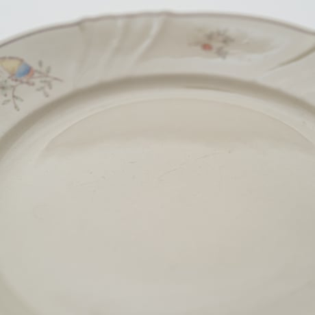 Arabia｜RE model｜plate φ17cm｜flower and butterfly