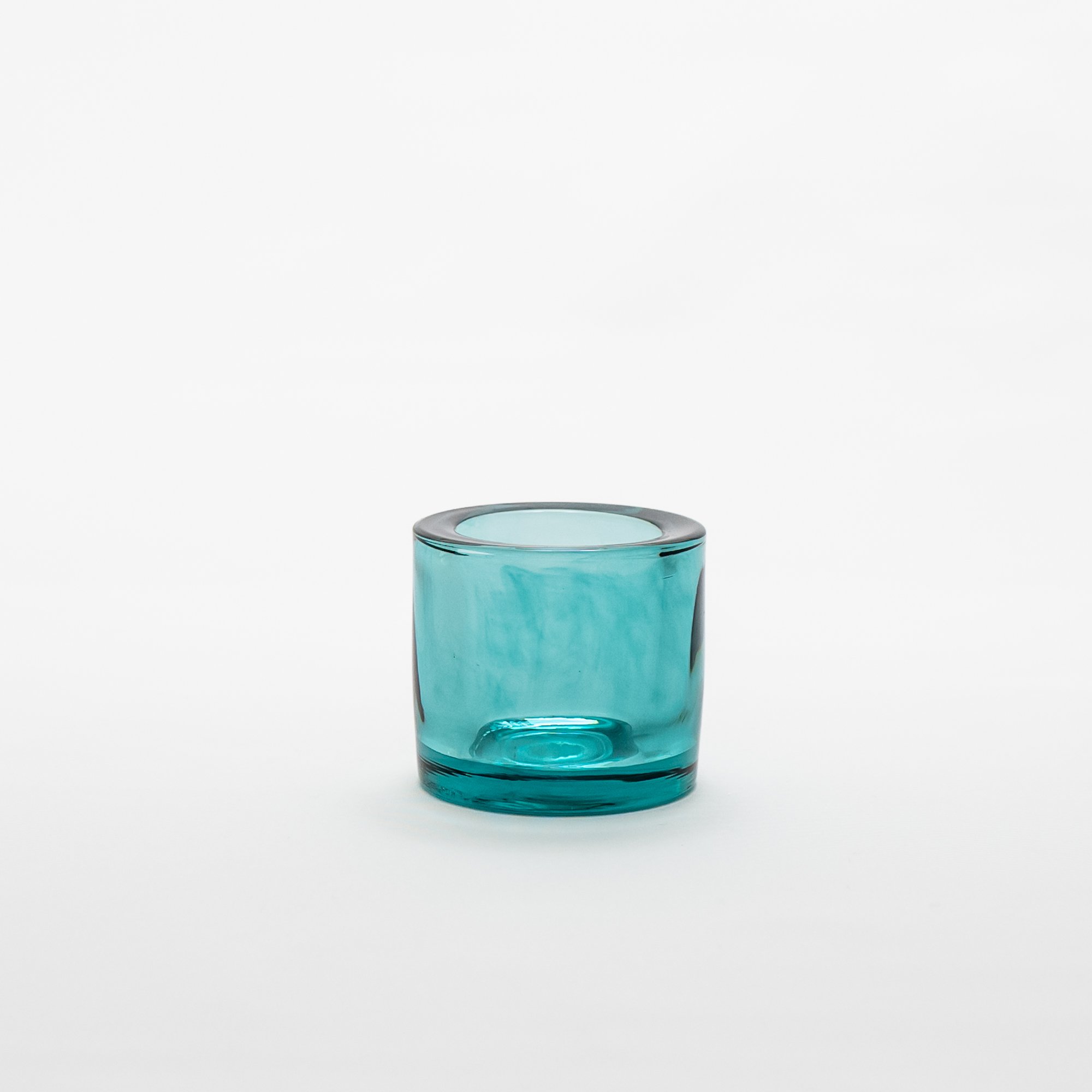 Iittala｜Kivi｜candle holder｜mixed color｜sea blue