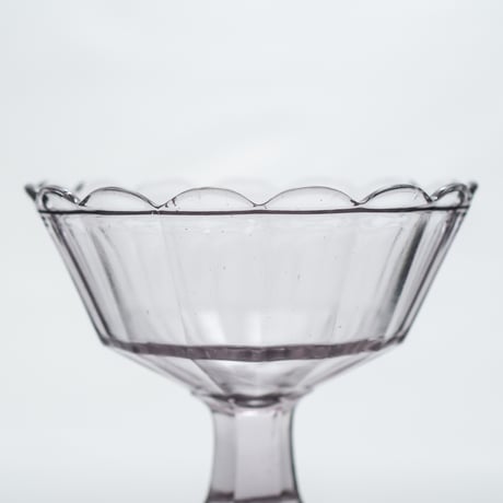 Nuutajarvi｜glass bowl φ12.3cm｜nötsjö stamp