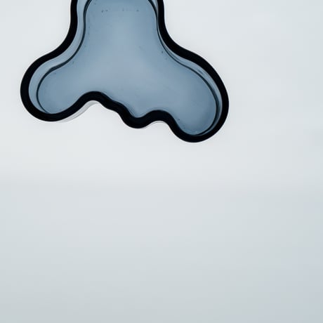 Iittala｜Aalto Collection｜bowl 98mm｜blueberry blue｜白文字 i シール