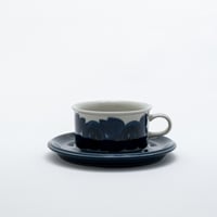 Arabia｜Anemone｜cup φ10cm｜blue