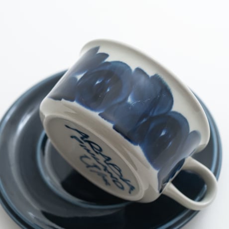 Arabia｜Anemone｜cup φ10cm｜blue