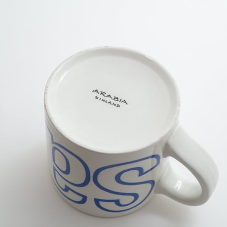 Arabia｜Sauna｜mug φ9.4cm｜blue