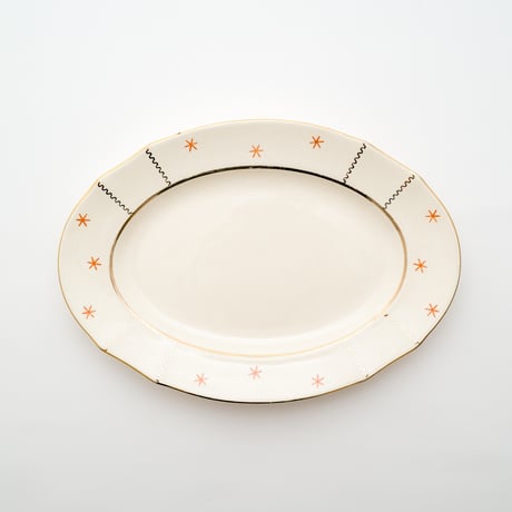 Arabia｜Viktoria｜oval plate 27.5cm