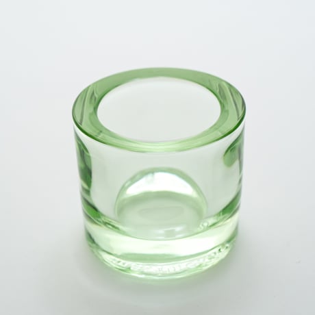 Iittala｜Kivi｜candle holder｜mixed color｜apple green｜2