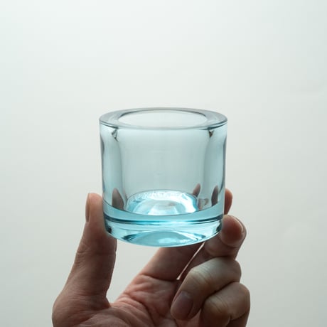 Iittala｜Kivi｜candle holder｜mixed color｜water green / light blue