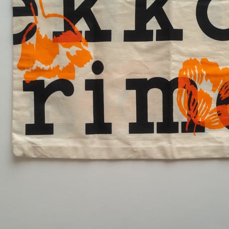 Marimekko｜tote bag｜flower｜orange