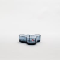 Iittala｜Aalto Collection｜bowl 98mm｜blueberry blue｜白文字 i シール