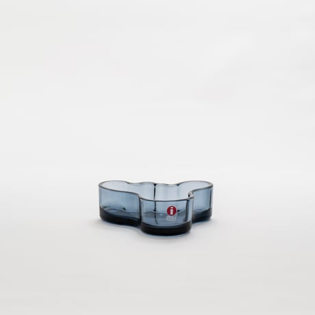 Iittala｜Aalto Collection｜bowl 98mm｜blueberry blue｜白文字 i シール