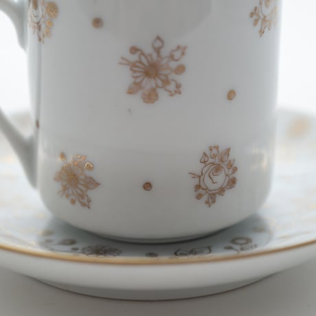 Arabia｜OC model｜flower｜cup φ5.5cm｜白取手