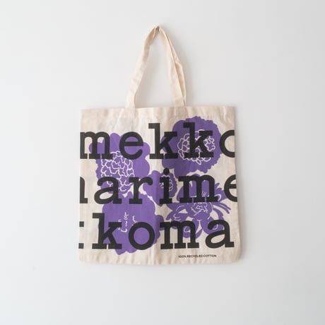 Marimekko｜tote bag｜flower｜purple