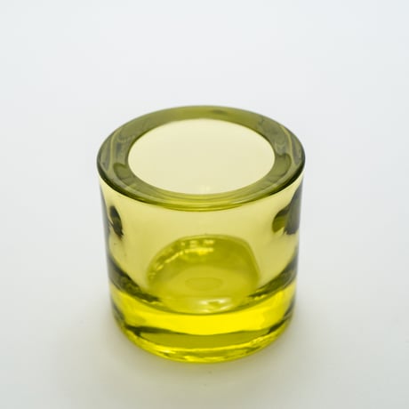 Iittala｜Kivi｜candle holder｜mixed color｜yellow｜1